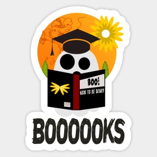 books boo! Sticker